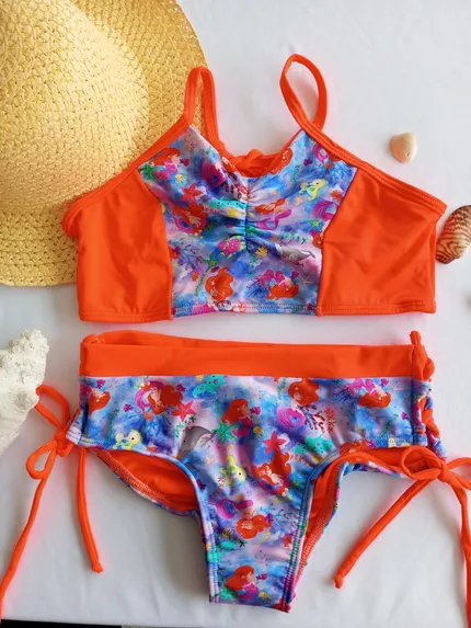 Bikini juvenil panty trenzada
