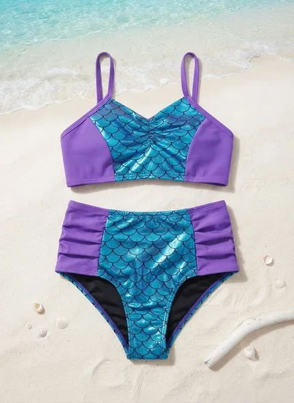 Bikini con panty ruche